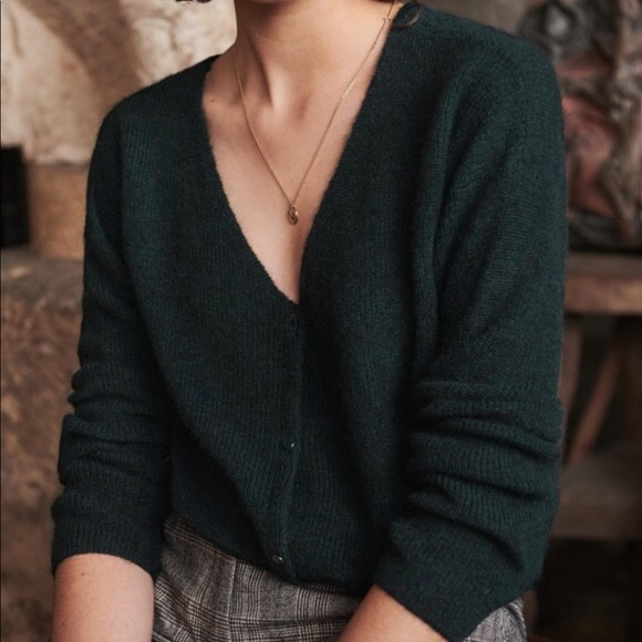 sezane barry cardigan